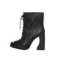 G-out lace-up boots