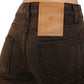 Jeans classic zor kahve