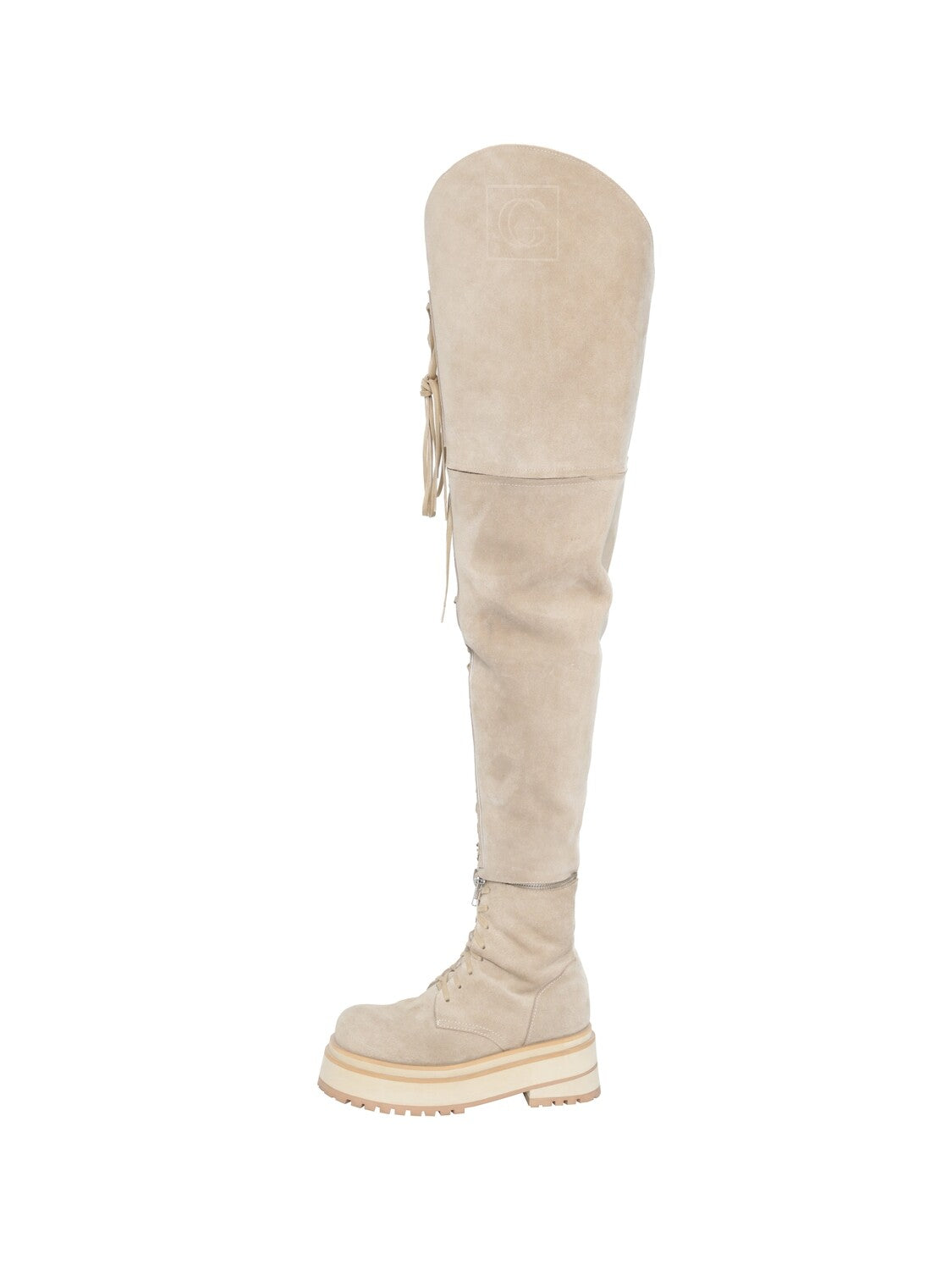 Boots transformers beige, 3rd height