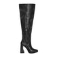 G-out leather boots