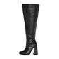 G-out leather boots