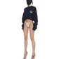 G-BADGE CROPPED KNITTED JUMPER