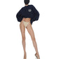 G-BADGE CROPPED KNITTED JUMPER