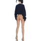 G-BADGE CROPPED KNITTED JUMPER